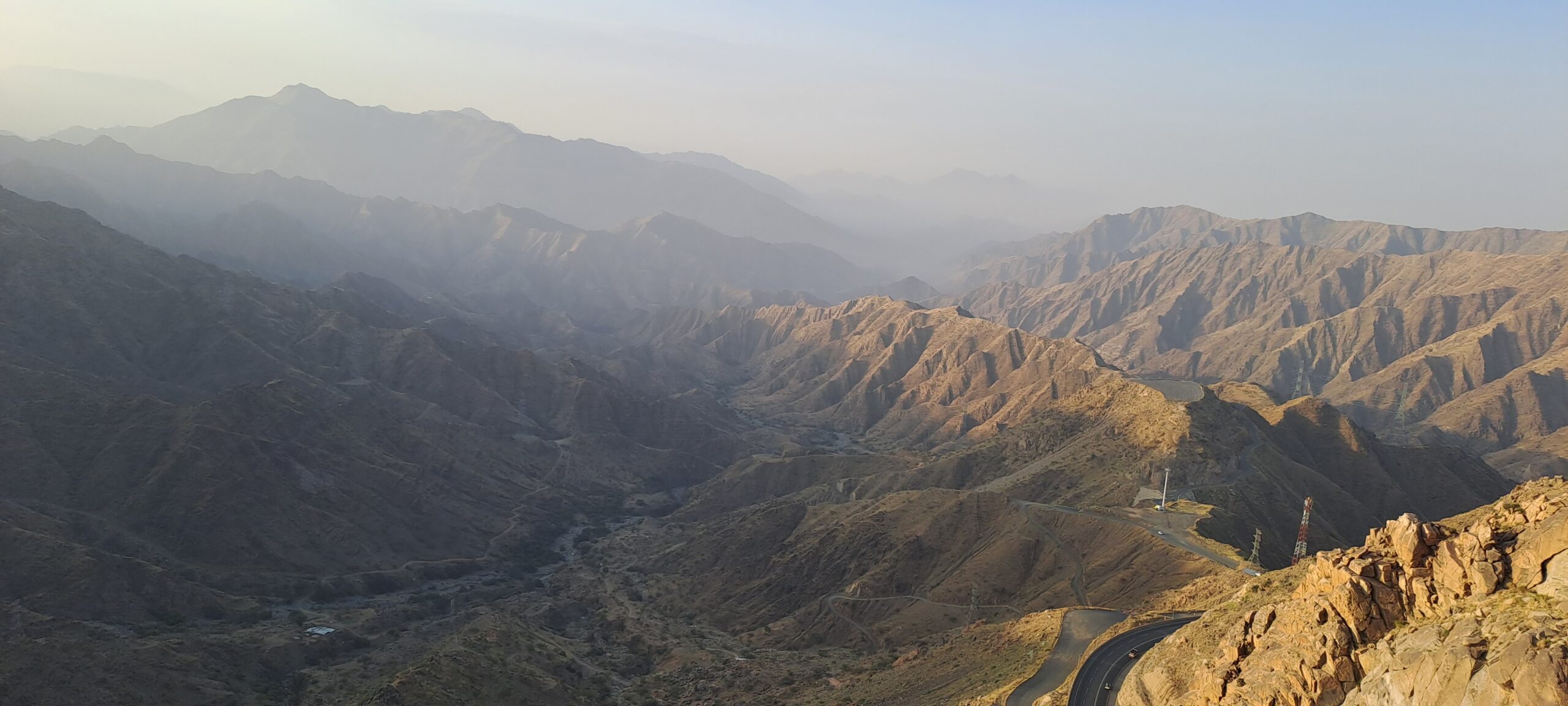 View from Dahab Walkway Abha